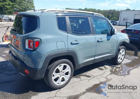 2017 Jeep Renegade Limited 4X4 from USA, damaged, VIN ZACCJBDB7HPF30277
